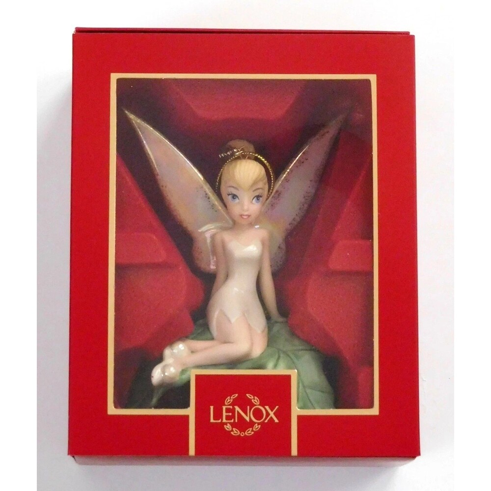Lenox Disney 2022 Tinker Bell Sitting Pretty Ornament NEW in Box